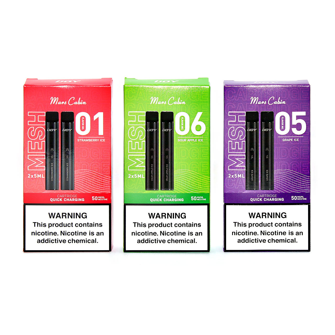 iJoy Mars Cabin 6000 Vape Disposable Pack of 2