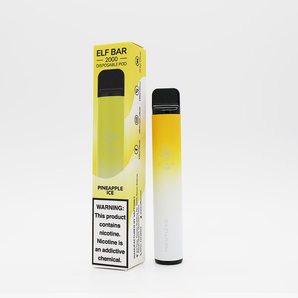 ELF BAR 2000 Disposable Vape 1200mAh 1800 puffs