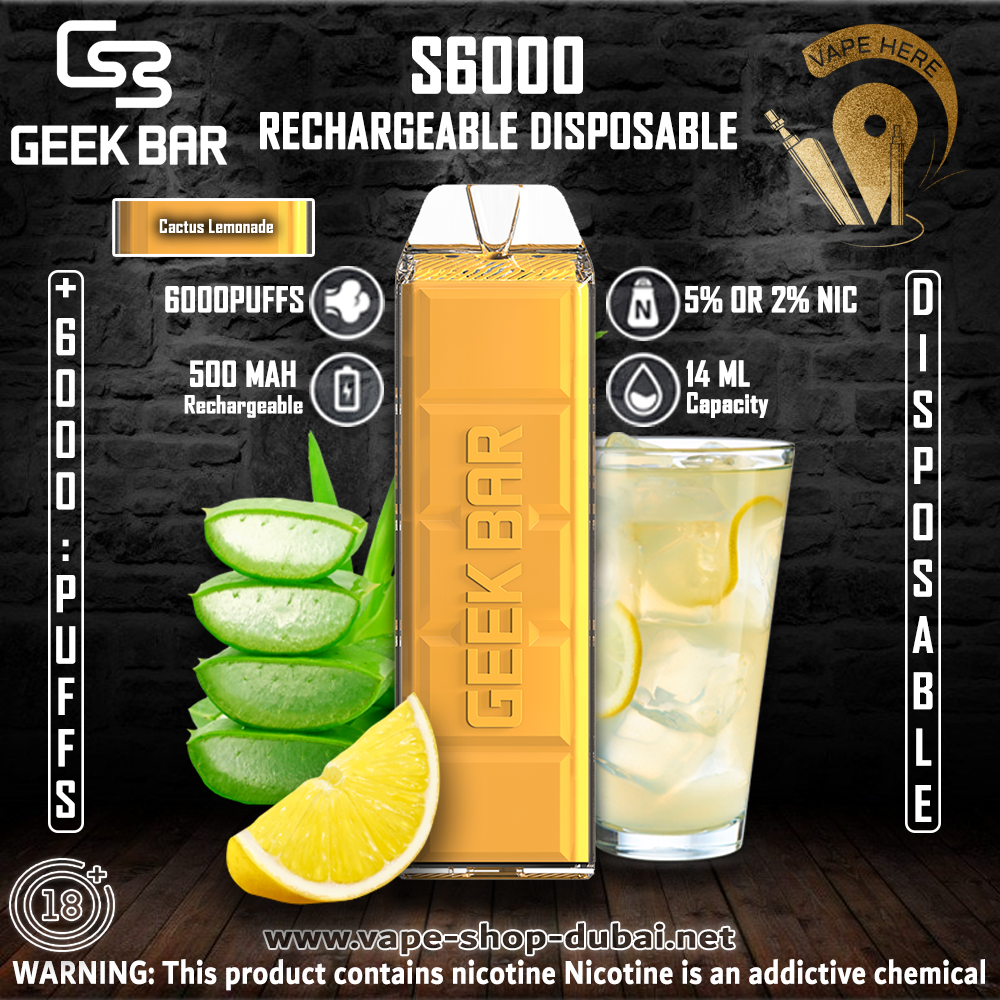 Geek Bar S6000 Disposable Pod Device