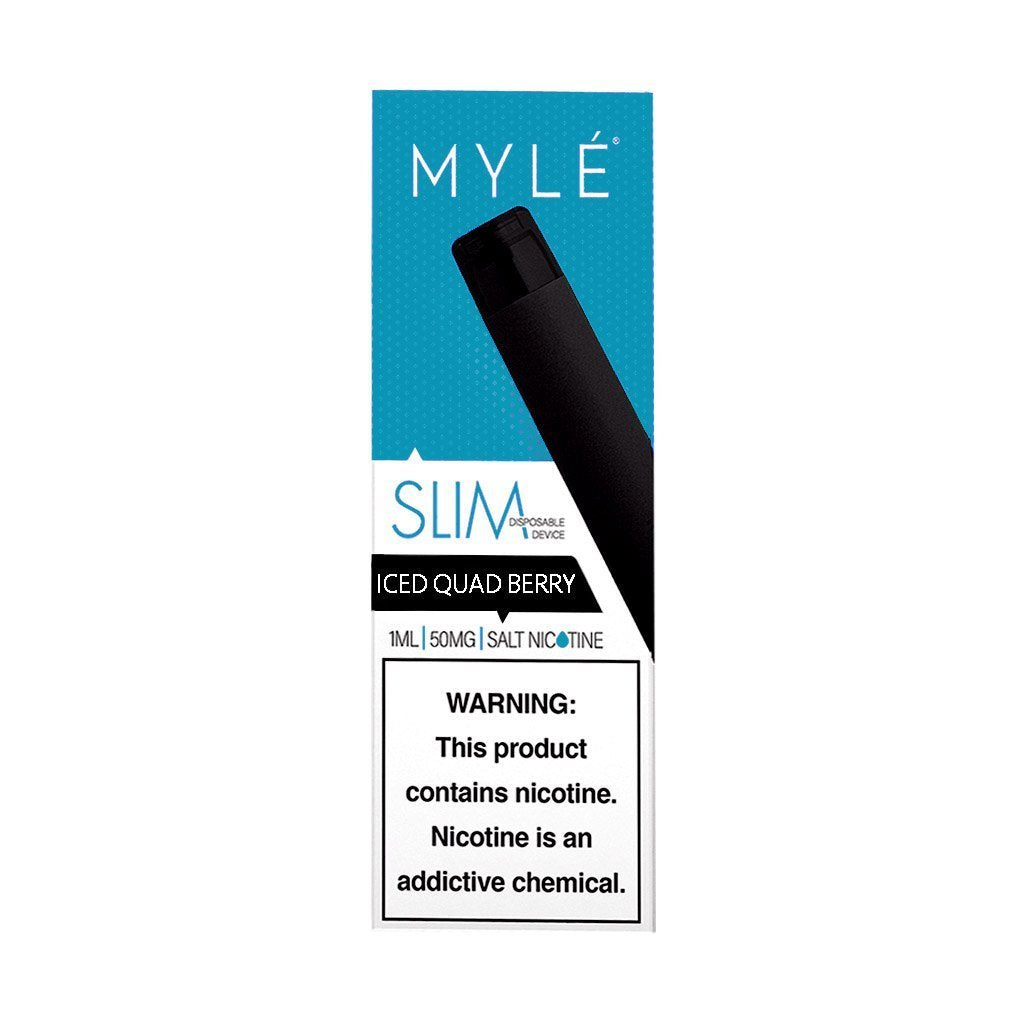 MYLE Slim Disposable Vape 245 Puffs