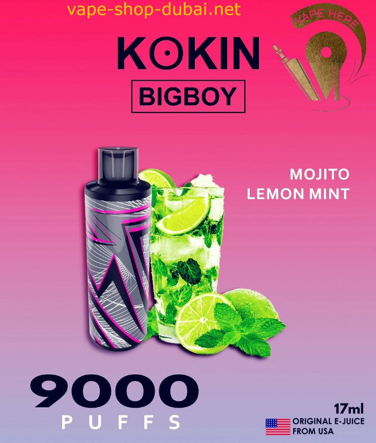 KOKIN BIG BOY Disposable Vape 9000 Puffs