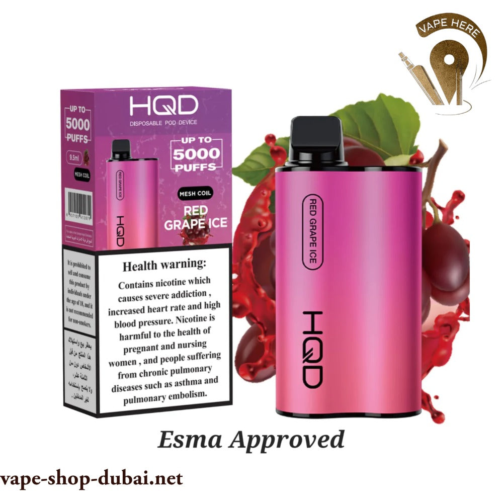 HQD CUVIE ULTIMATE 5000 PUFFS DISPOSABLE VAPE