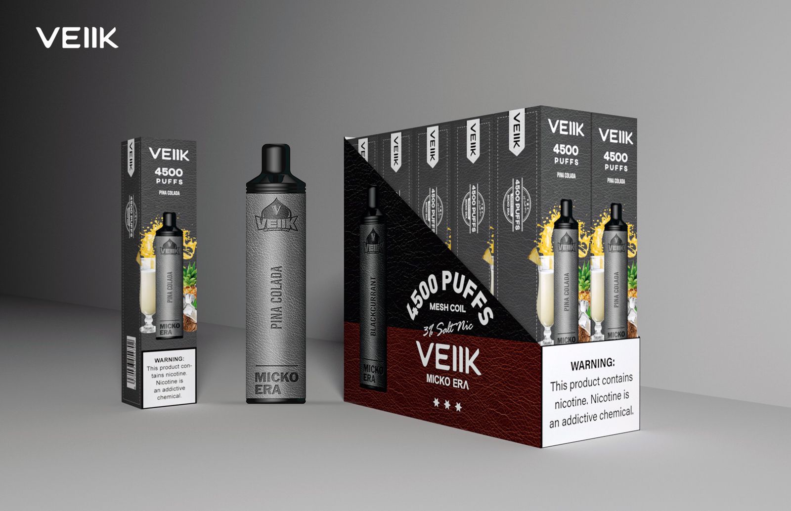 Veiik Micko Era 4500 puffs Disposable 30 mg