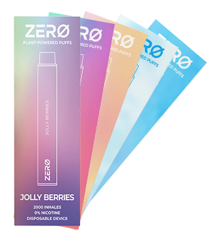 ZERO Plant Powered Disposable Vape 2000 Puffs