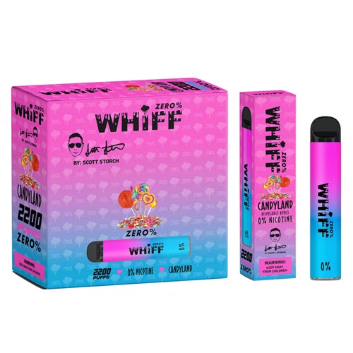 Whiff ZERO 0% Disposable Vape 2200 Puffs 7mL