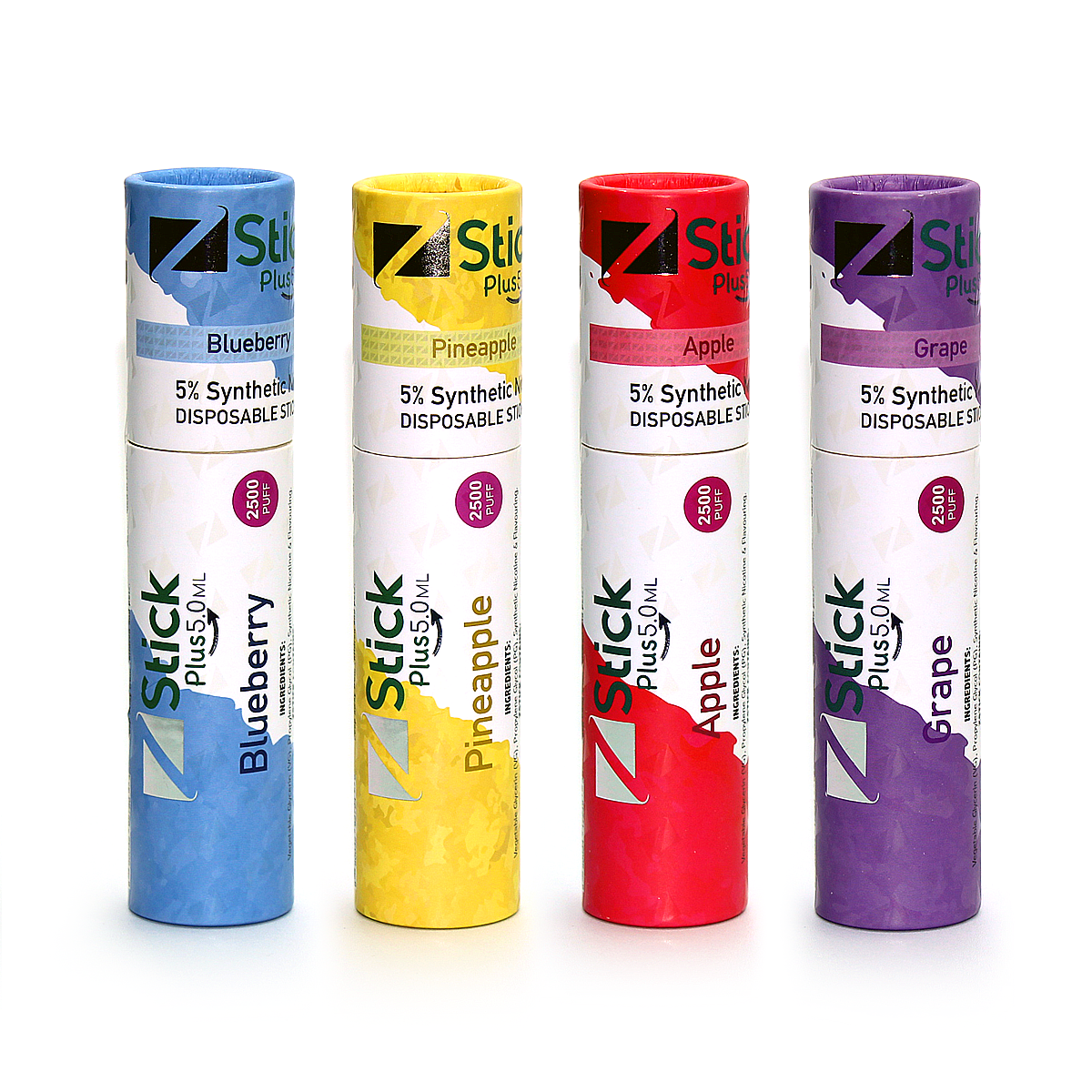 Ziip Z Stick Plus Disposable Vape 2500 Puffs 5ml