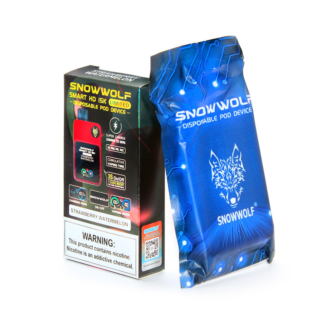 SnowWolf Smart HD 15K Limited Disposable Vape