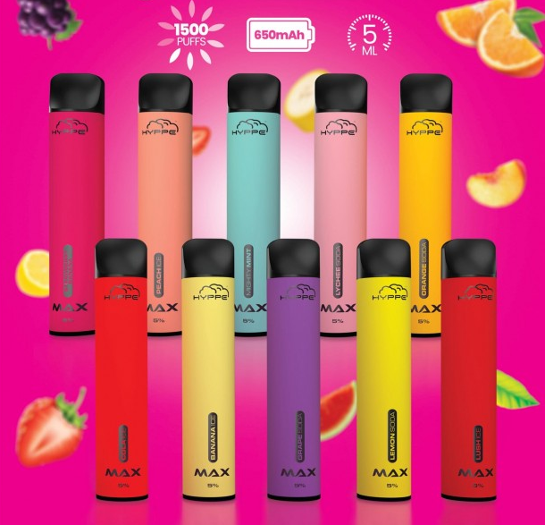 Hyppe Max Disposable Vape 1500 Puffs