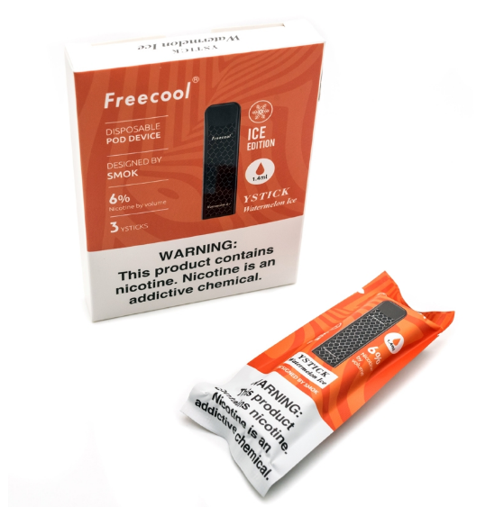 Freecool YSTICK Disposable Vape 300puffs 300mAh 2.0ohm coil