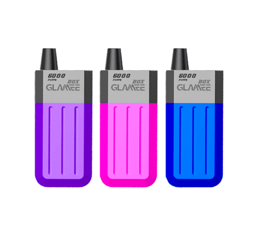 Glamee Box Rechargeable Disposable Vape Kit 6000 Puffs 20ml
