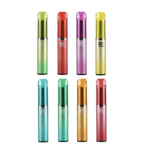 SixT Glow Disposable Vape 6% nicotine 8mL e-liquid