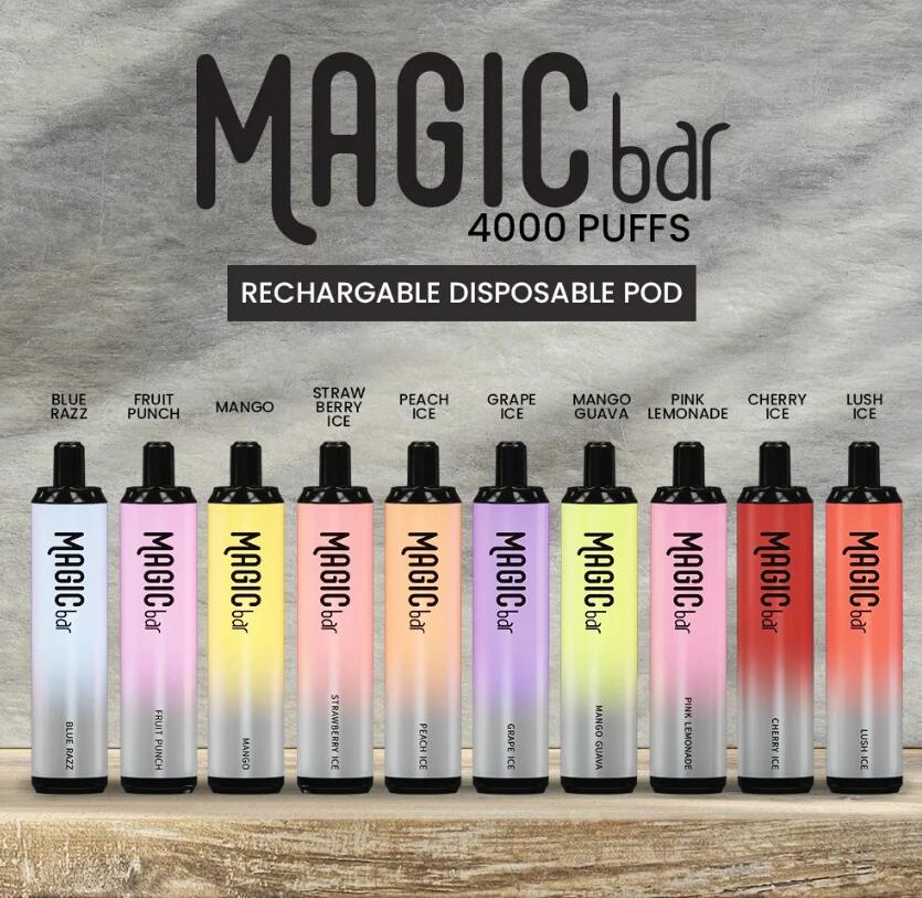 Magic Bar Max  Disposable Vape 4000 Puffs 2ml