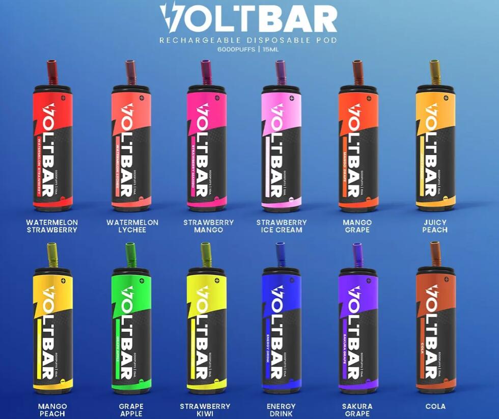 Volt Bar Disposable Vape 6000 Puffs 15ml