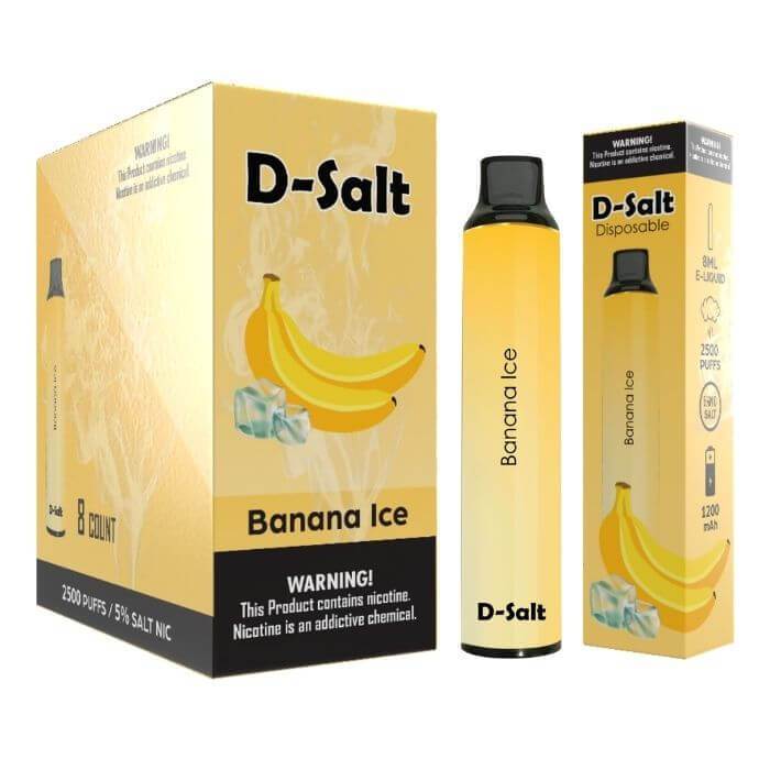D Salt Disposable Vape 2500 Puffs 1200mAh