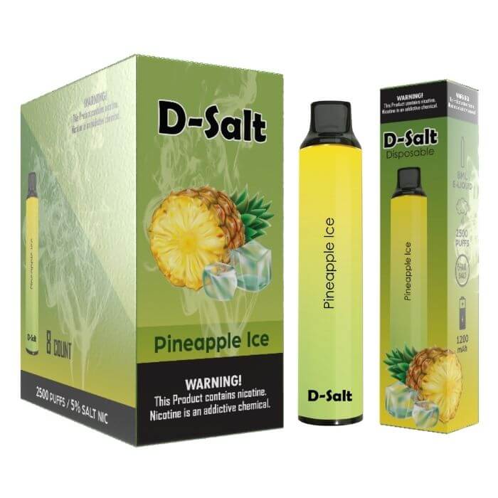 D Salt Disposable Vape 2500 Puffs 1200mAh