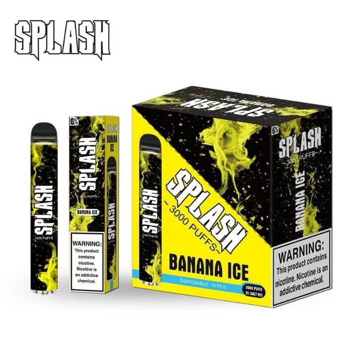 Splash Tobacco Free Nicotine Disposable Vape 3000 Puffs 1700mAh