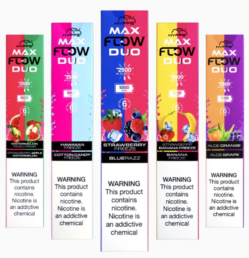 HYPPE Max Flow Duo Disposable Vape 2500 Puffs