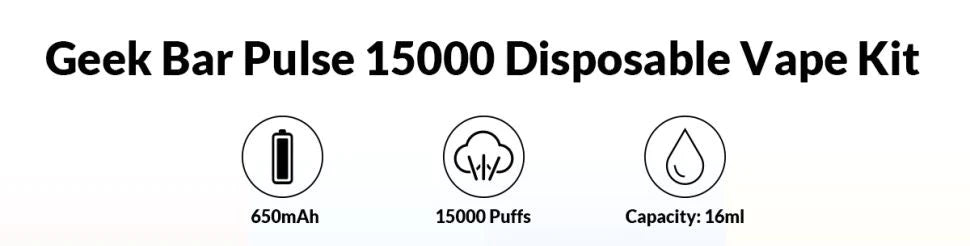 GEEK BAR PULSE 15000 Disposable Vape