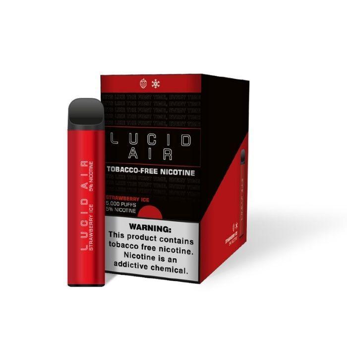 Lucid Air Disposable Vape 5000 Puffs 2200mAh 16m 5.0% Nicotine