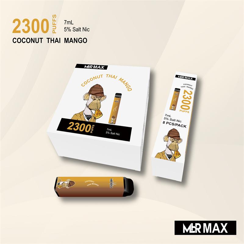 MBR MAX Disposable Vape 2300puffs 950mAh