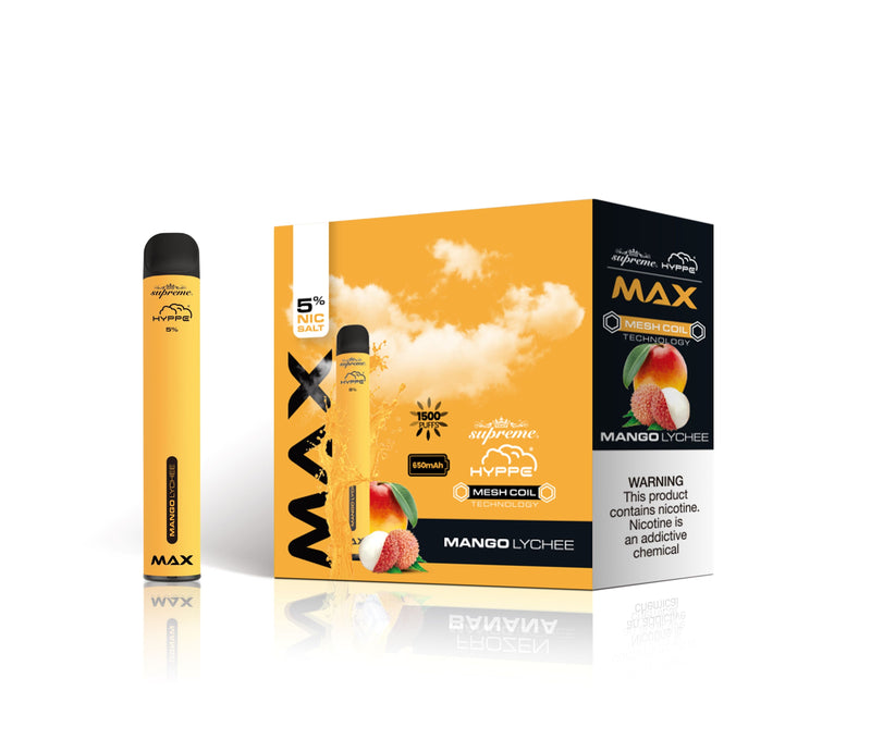 Hyppe Max Mesh Disposable Vape 1500 Puffs