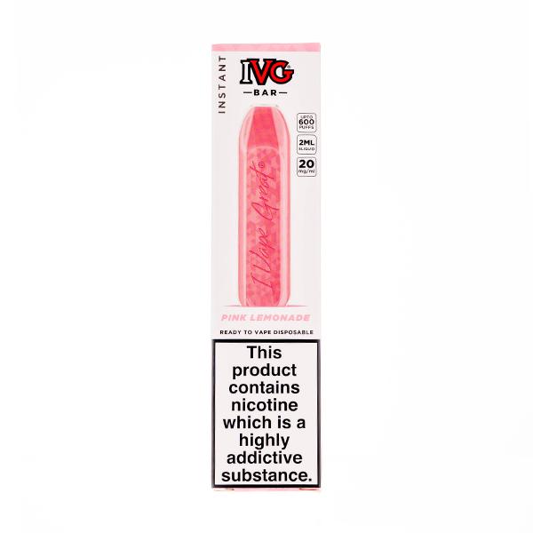 IVG Bar Disposable Vape 600 puffs 500mAh