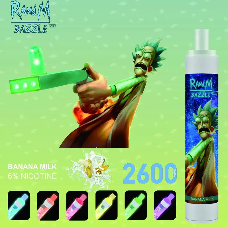 RandM Dazzle Pro Disposable Vape 2600 Puffs