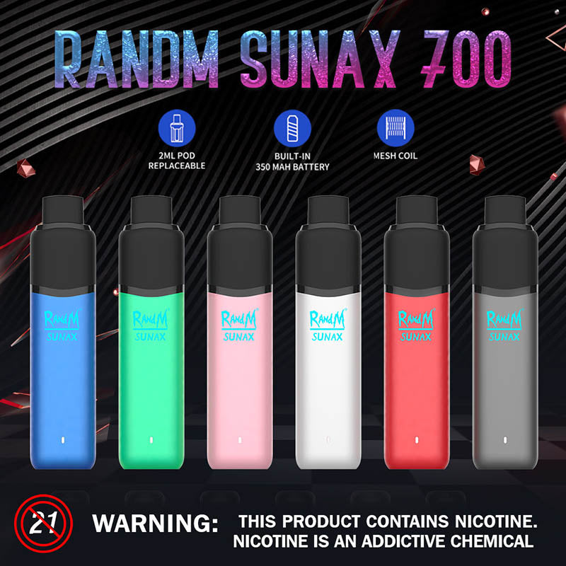 RandM Sunax Disposable Vape 700 Puffs