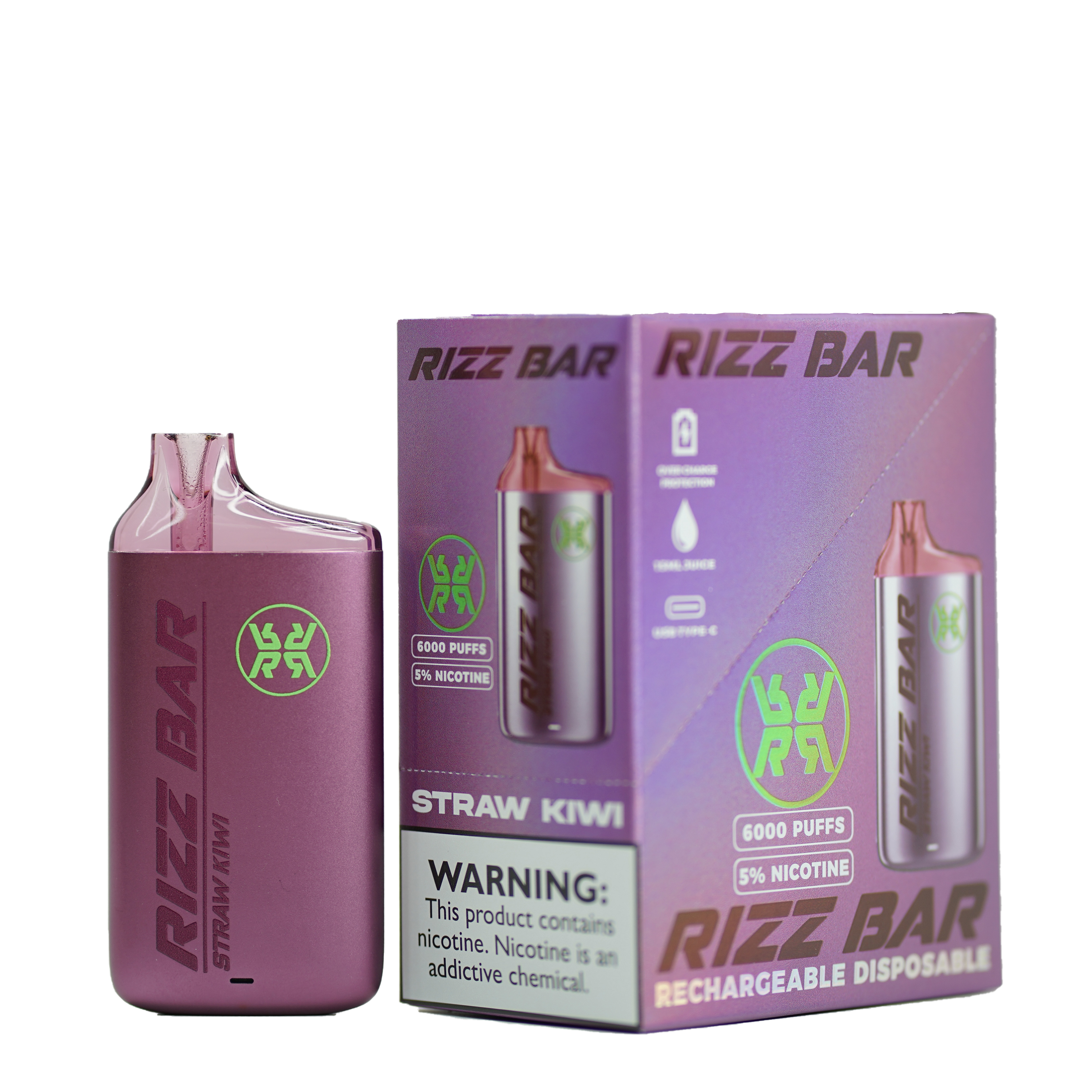 Rizz Bar 6k Disposable Vape 6000 Puffs