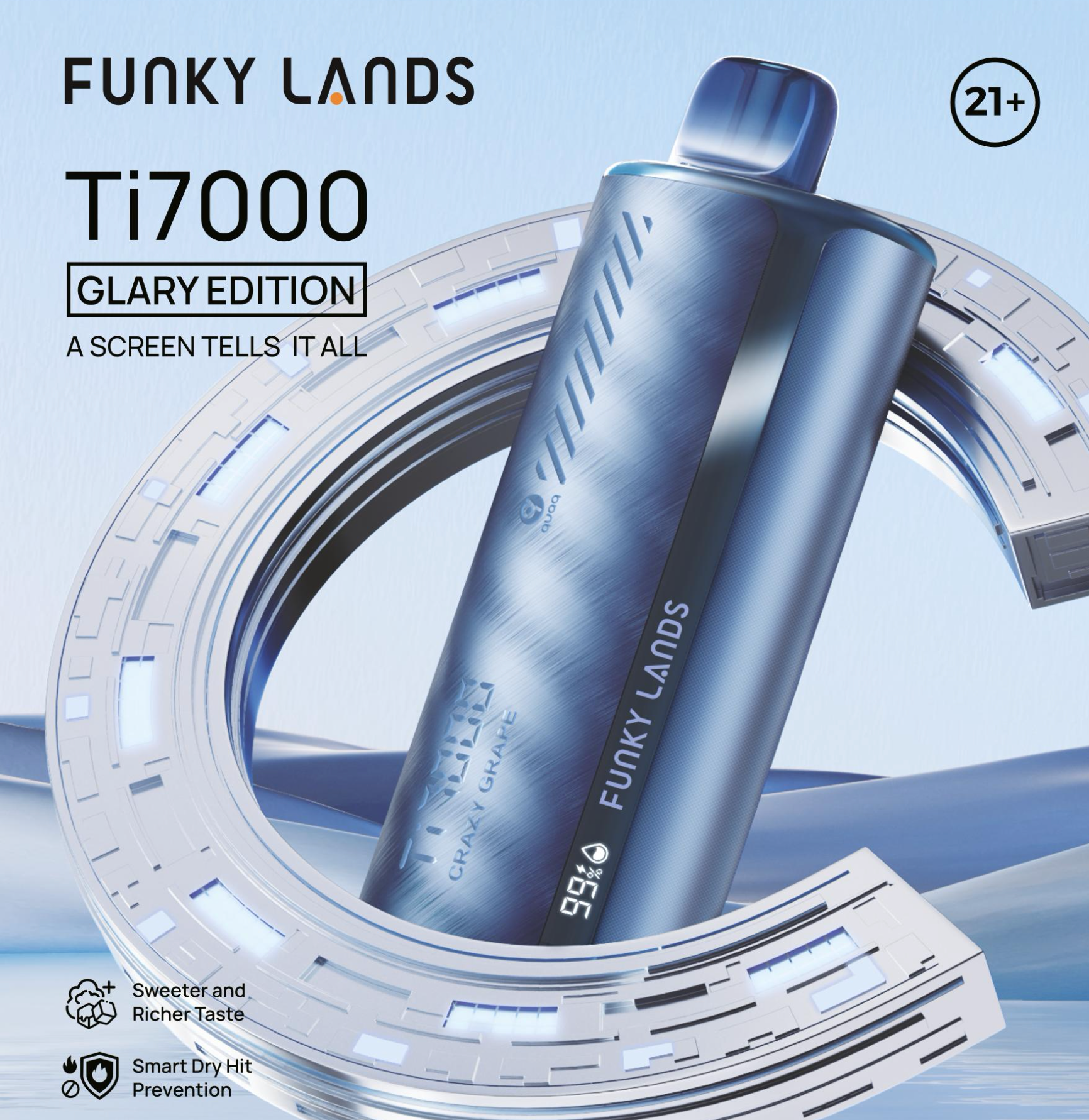 FUNKY LANDS Ti7000 Glary Edition