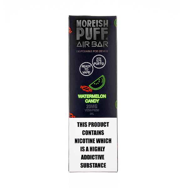 Moreish Puff AIR Bar Disposable Vape 575 puffs