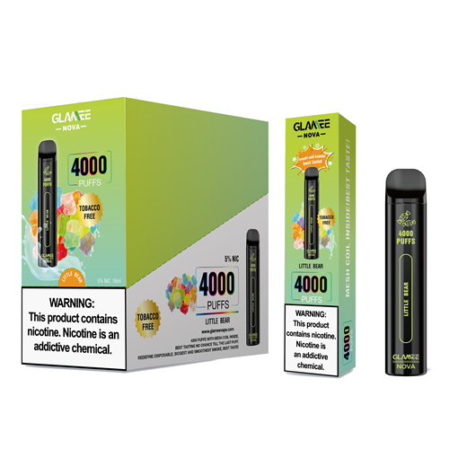 Glamee Nova Tobacco Free Disposable Vape 4000+ Puffs 2200mAh