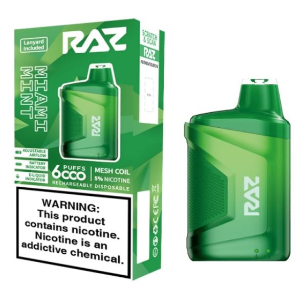RAZ CA6000 Disposable Vape 6000 Puffs